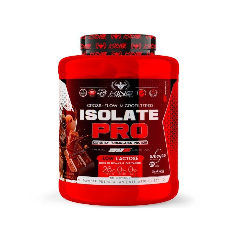 King Nutrition Pro Isolate 2kg proteina isolada baja en grasa