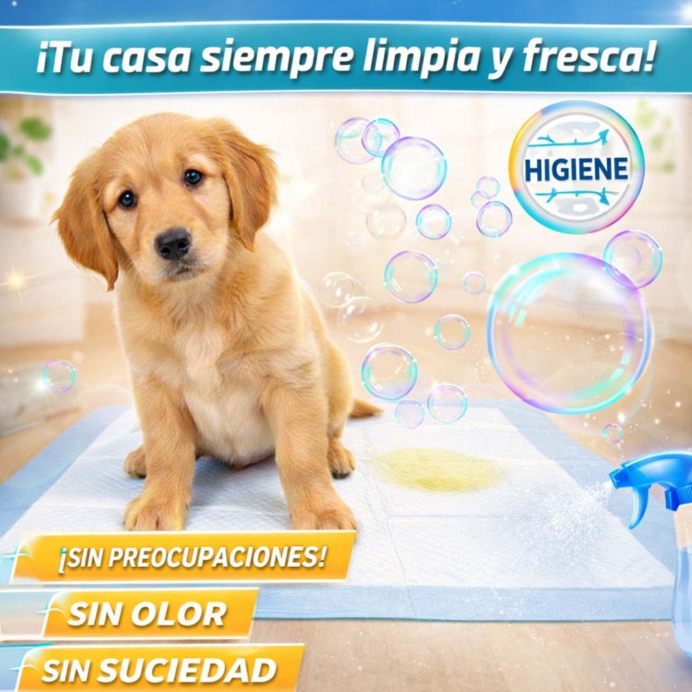 Empapadores para mascotas, almohadillas absorbentes desechables para perros y gatos, extra gruesas, anti fugas, control de olores, tapetes de entrenamiento interior, 60x60cm 35PCS 60x90cm 35PCS
