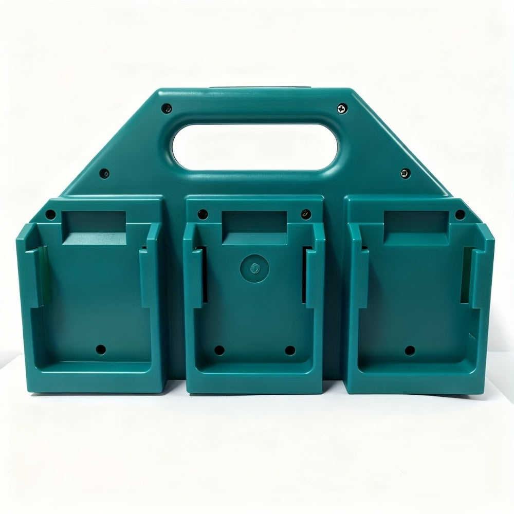 Estuche para baterías de herramientas Makita para banco de trabajo garaje y transporte | diseño funcional