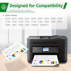 Cartuchos de tinta 303XL para HP 303Xl de alto rendimiento, compatibles con HP 7220e 7224e 7920e 7924e Envy Photo 6220 6230 6232 6234 7130 7234 7830 Tango X, Negro y Tricolor, Multipack