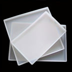 Juego de 3 moldes grandes de silicona para manualidades con resina