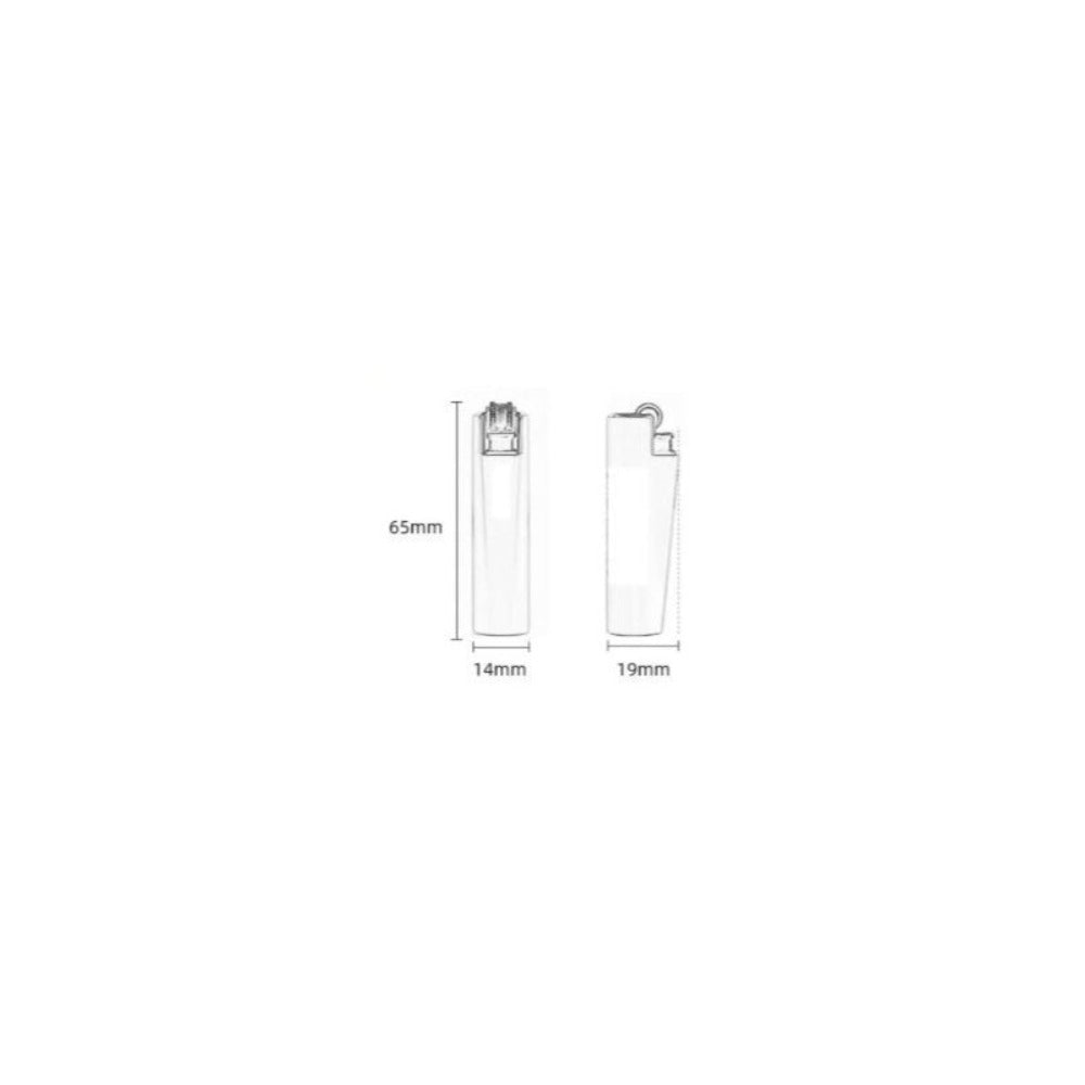 Lote botella de gas Isobutano y 3 mecheros aleatorios con dibujos modernos y nuevas colecciones de clipper.
