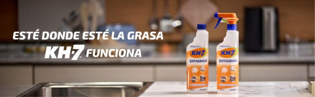 KH7 / KH-7 Quitagrasas Profesional Pack 6×780 ml (4,68 L) – Desengrasante Multiusos para Cocina, Horno y Superficies – Poder Desincrustante y Eficaz