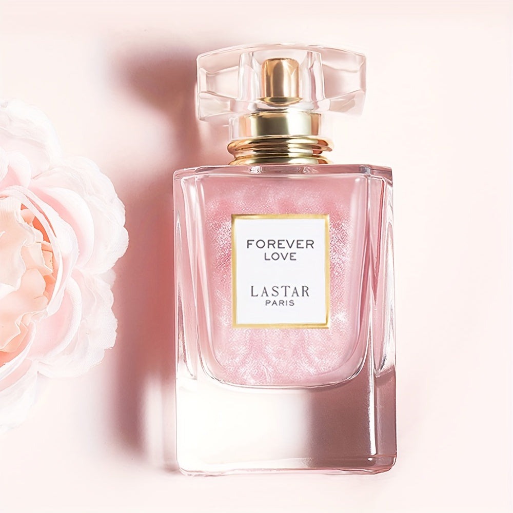 Perfume LASTAR para mujer 55 ml, notas clásicas florales y afrutadas, perfume de larga duración con rosa, jazmín, vainilla y pachulí, frasco rosa, perfume para citas para hombre y mujer, regalo de Halloween/Navidad/festivos