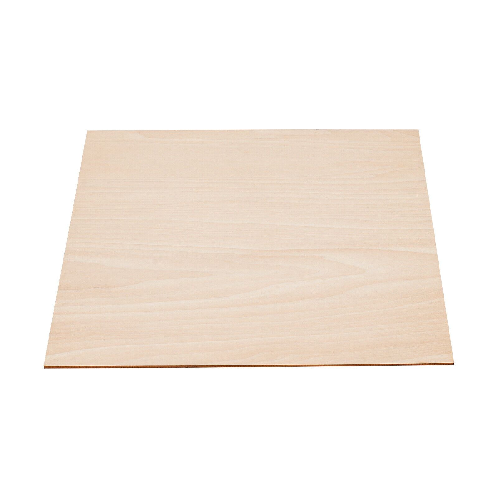Paquete de 30 paneles de contrachapado, 300 x 300 x 3 mm, madera de tilo engrosada para manualidades, contrachapado para proyectos láser, manualidades de bricolaje, maquetas, pintura, cuadros grabados