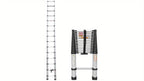 Escalera plegable | Escalera telescópica de 6.3m, escalera de acero inoxidable, escalera plegable, escalera telescópica, escalera de peldaños