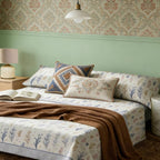 Juego de cama prémium de tres piezas: sábana bajera, sábana y funda de almohada. Suave y cómodo, disponible en varios colores y tamaños, fácil de cuidar.