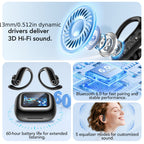 Auriculares Bluetooth | Auriculares inalámbricos de traducción HTC NE61 AI con traductor en tiempo real aptos para 135 idiomas, auriculares