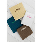 Toalla de baño personalizada con nombre, hermosamente bordado, toalla personalizada con nombre, toalla de baño