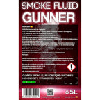 Líquido para Máquina de Humo 5L con Aroma a Fresa - Gunner Smoke | Alta Densidad | Efecto Profesional para Eventos y Fiestas