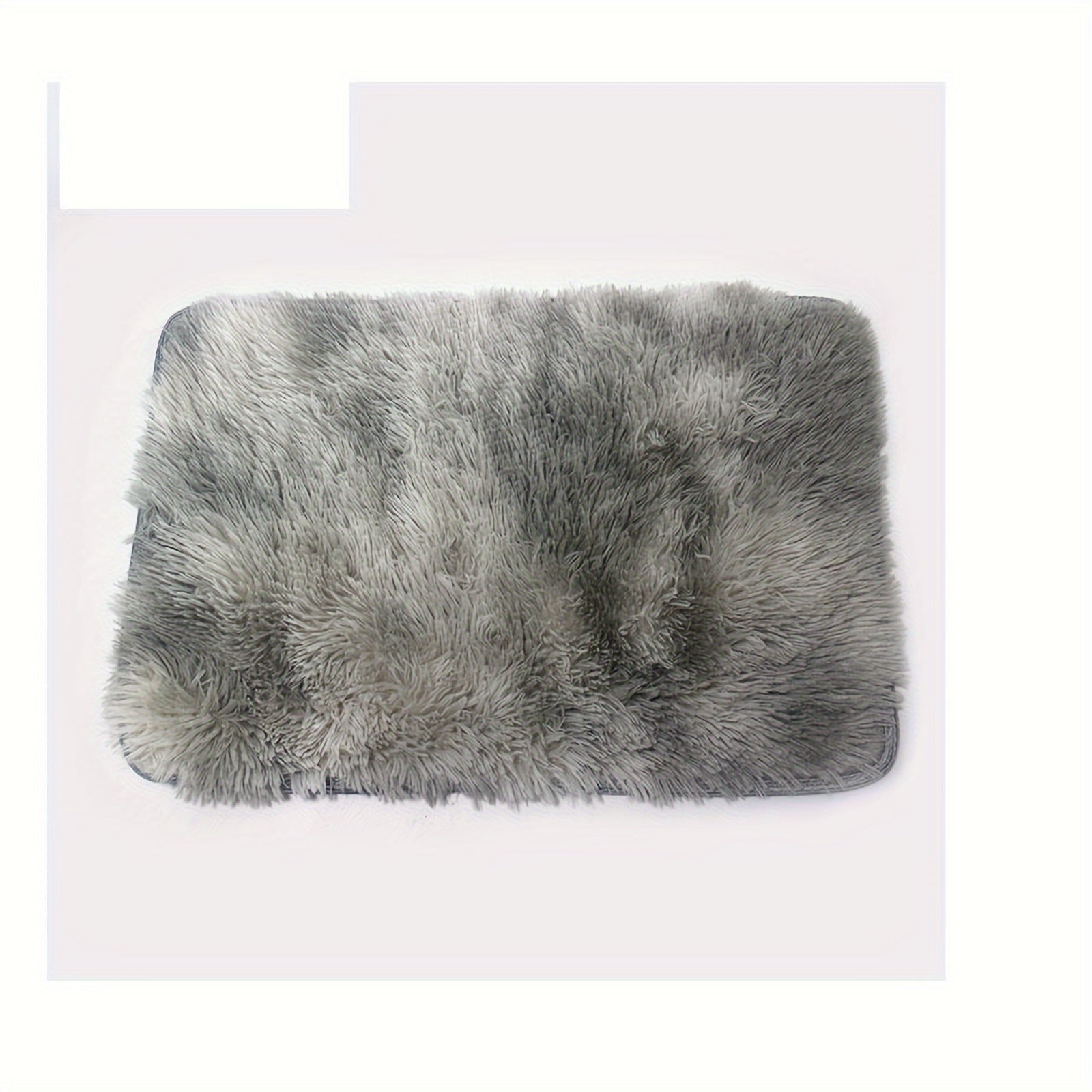 1pc alfombra de felpa suave, alfombra antideslizante, alfombra para cabecera, tapete tie dye para sala, decoración del hogar, colchoneta para mascotas, alfombra para dormitorio o sala, ideal para decoración navideña y Halloween