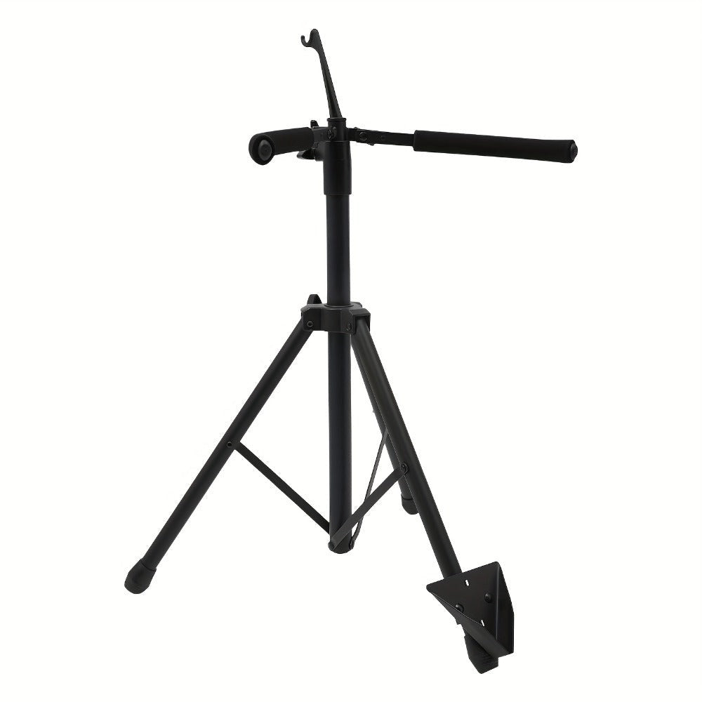Soporte de Violonchelo Ajustable para Altura - Plegable, Construcción Robusta de Hierro, 74-120cm/29-47in, - Abrazadera Segura y Patas Antideslizantes para Uso en Casa, Estudio, Orquesta, Coro, Equipo de Orquesta, Diseño Moderno, Equipamiento Musical Dura