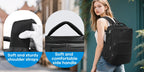 Mochila de Viaje 40X30X20 CM, Dimensiones Ryanair 40X30X20 CM Mochila de Cabina/Mochila de Equipaje/Mochila de Aviación, Convertible de Mano, Ligera Ideal para Viajes Cortos, Se Adapta Fácilmente Debajo de los Asientos, Mochila Portátil para Laptop de 14"