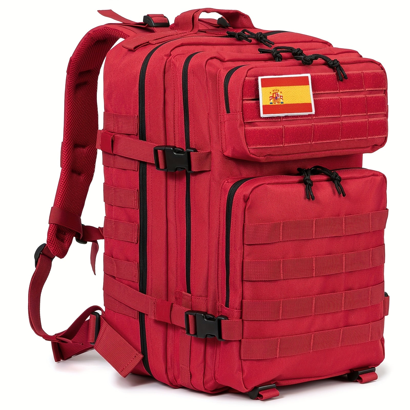 45L Mochila Táctica para Senderismo al Aire Libre para Mujeres/Hombres, Mochila Deportiva de Ciclismo y Fitness con Sistema MOLLE, Bolsa de Viaje para Escalada y Trekking, Estilo Poliéster 3 Días, Mochila Táctica para Deporte y Emergencias