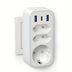Tablet 5 V, 2 unidades enchufe USB, adaptador enchufe, Ahorra espacio