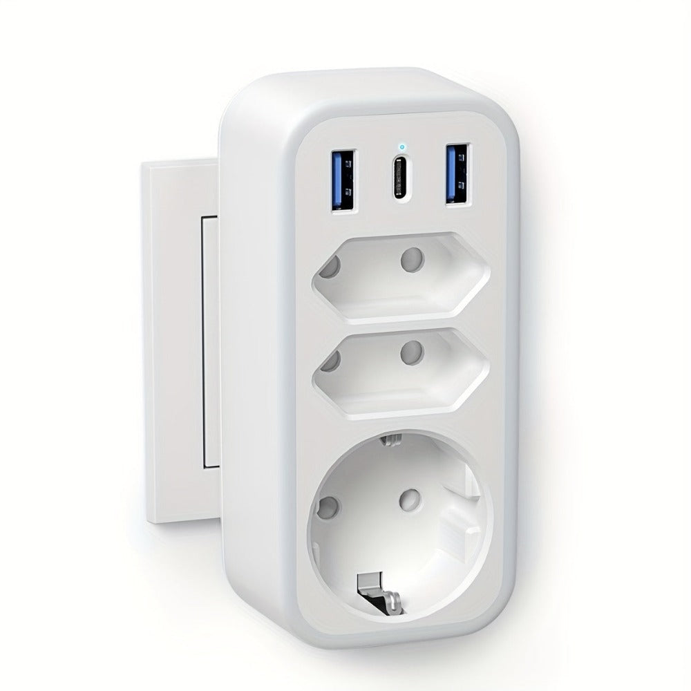 Tablet 5 V, 2 unidades enchufe USB, adaptador enchufe, Ahorra espacio