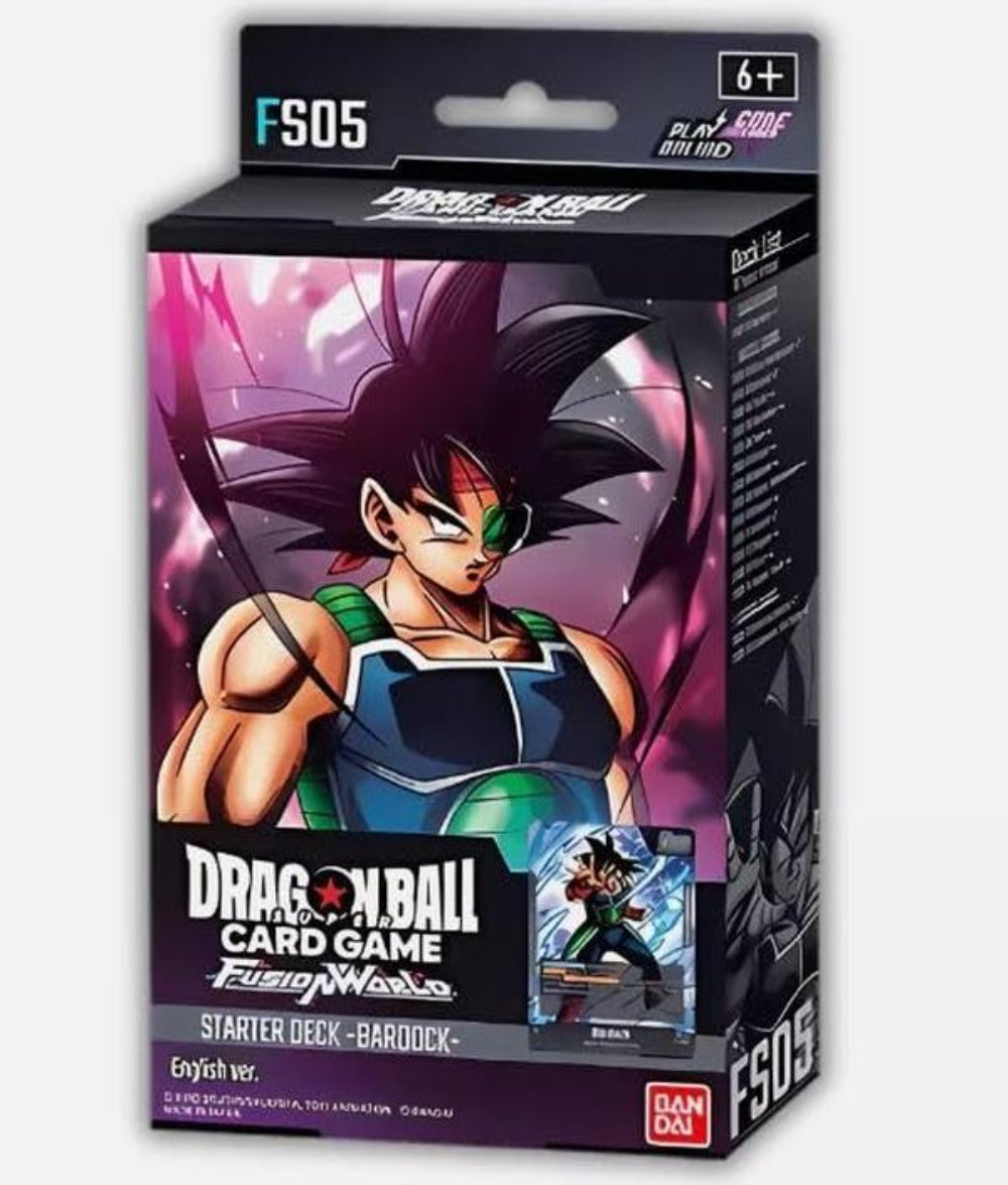 Bandai Bardock Deck FS-05 - Baraja de Inicio Fusion World - Inglés - Baraja Lista para Jugar