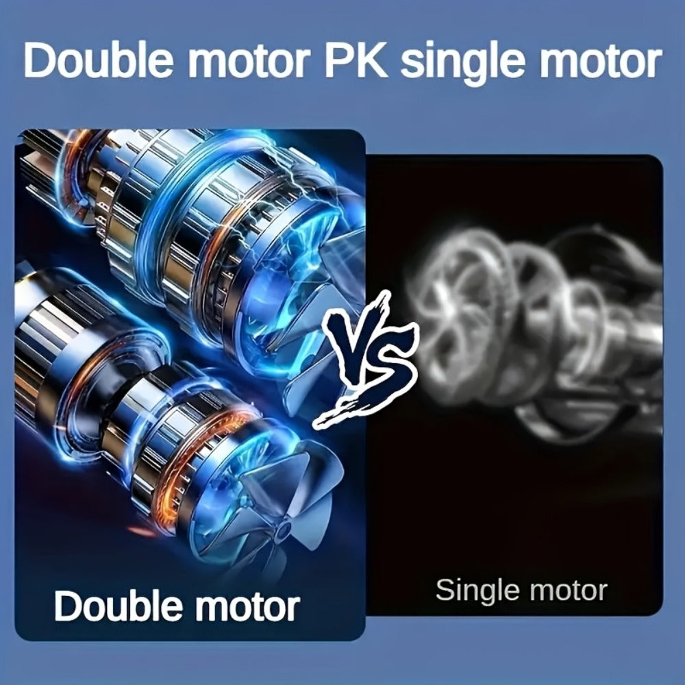 Enfriador de aire portátil | Aire Acondicionado y Enfriador Portátil - Doble Motor 5 Velocidades 720 Grados Enfriamiento Envolvente | Ventilador