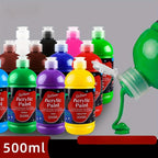 Pintura acrílica prémium de 14 colores en botellas de 500 ml, consistencia espesa y cobertura opaca para trabajo de estudio, bocetos al aire libre, pintura sobre lienzo, murales de pared y manualidades (artistas, estudiantes, aficionados)