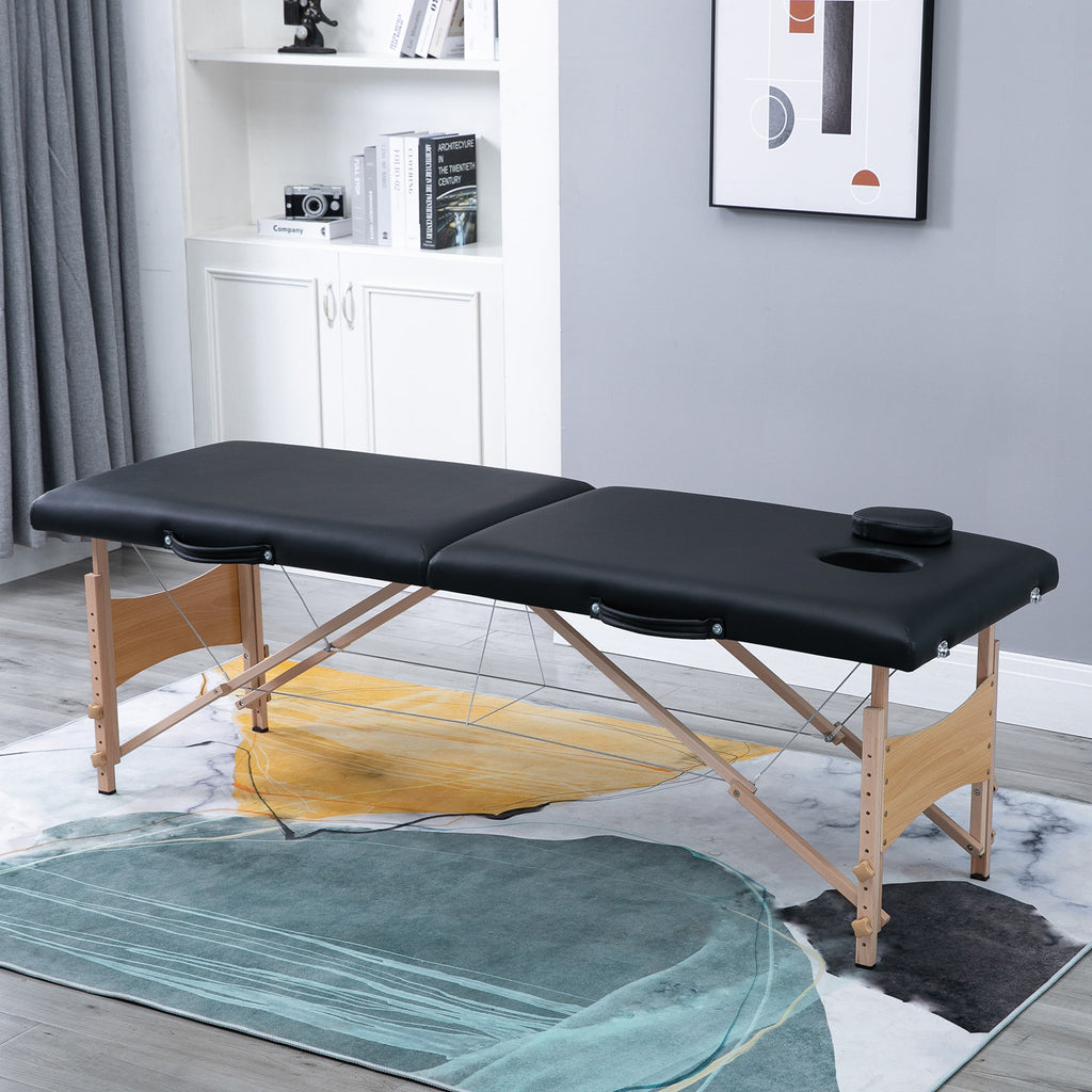 Camilla de masaje plegable 87 cm plegable | Fisioterapia estética masaje y uso profesional