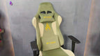 Silla de Oficina Ergonómica SYMINO, Ajustable, Cómoda, Cojín de Látex, Adecuada para Uso en Oficina, Reduce la Fatiga Durante el Sentado Prolongado, Altura Ajustable