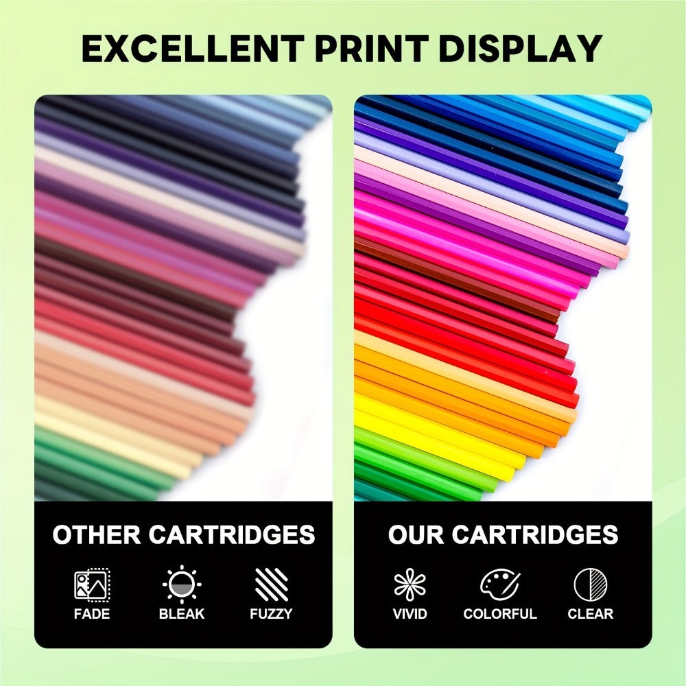 Carcasa de tinta para impresora 305XL Multipack | Reemplazo para HP 305XL Color Negro, Compatible con HP Deskjet 2800e, 2810e, 2820e, 2821e, 2822e, 2823e, 2800, 2810, 282