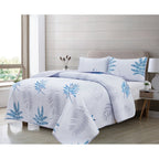 Colcha Bouti de Verano Reversible (Solo 1 Pieza), Edredón Ligero Transpirable para Cama 90,Cama 105,Cama 135,Cama 150 Cubrecama Estampado de Microfibra Suave, Manta Fina para Primavera y Verano (Sin Fundas de Almohada)