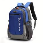 Mochila de viaje casual para hombre con gran capacidad XUANYUFAN, con correas ajustables - Tejido de Oxford duradero, cierre con cremallera, forro de poliéster, ideal para uso al aire libre y deportivo, mochila deportiva | Mochila de estilo casual | Mochi