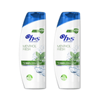Pack Champús H&S Anticaspa HS (400ml)x2 – Protección Eficaz Contra la Caspa, Dermatológicamente Testado, Clínicamente Probado, Cuida tu Cabello y Cuero Cabelludo