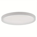 1pc Lámpara de Techo LED Ultra Delgada Redonda - Iluminación Moderna Minimalista Contemporánea, Semi-Encastrable/Montaje Empotrado, Eficiente en Energía, Blanco Frío (6500K) para Cocina, Baño, Sala, Oficina - Ideal para Decoración Hogareña 