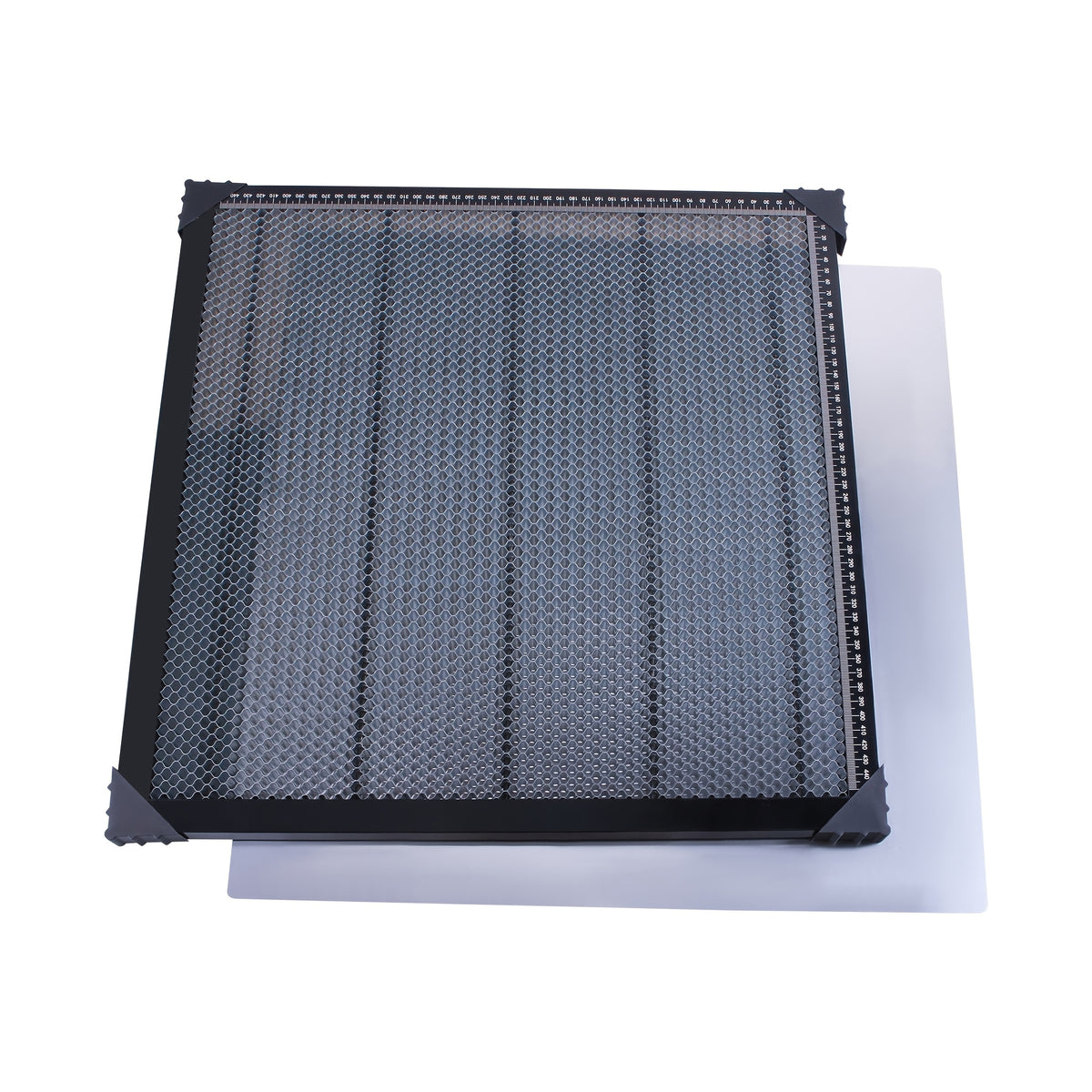 1pc Mesa de trabajo de panal de 50.8cm X 50.8cm X 2.29cm, Panel de corte de grabador láser de altura de 22mm de grosor con protectores de borde variant image