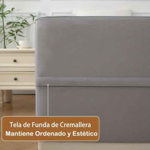 1pc Protector de Colchón Impermeable de 6 Lados, Funda de Colchón Cómoda y Antipolvo, con Cierre de Cremallera y Cubierta Suave, Adecuado para Dormitorios, Habitaciones de Invitados, Hoteles y Residencias Estudiantiles (Excluyendo Fundas de