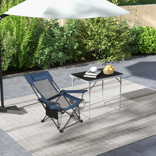 1pieza Silla de exterior para muebles de jardín para camping senderismo suministros de ocio al aire libre multifuncional modular 4-en-1 silla plegable de camping pesca asiento de banco de doble propósito (reposapiés extraíble/Ajuste de resp