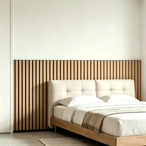 2/4 piezas de paneles acústicos de madera (120×60 cm), hechos de material de fieltro que absorbe el sonido, diseñados para aislamiento acústico, reducción de ruido y eliminación de eco, disponibles en una variedad de colores, adecuados para