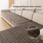 2 piezas de Fundas Elegantes para Sofá Acolchadas en Franela - Protectores Muebles Suaves y Duraderos, Para Toda Temporada, Lavables a Mano o En la Ropadora, Decoración Sala, Dormitorio u Oficina, Amigable con las Mascotas, Textura Acogedor