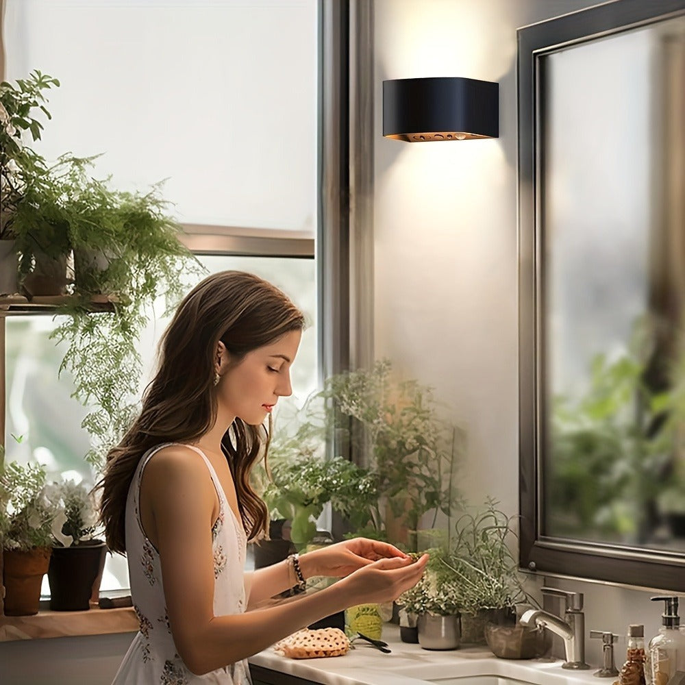 [2 piezas] Lámpara de pared a batería [2 para interior con sensor movimiento