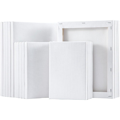 20 Piezas de Lienzo con Marcos Cónicos para Pintura Acrílica y Acuarela, Ideal para Principiantes y Artistas product image