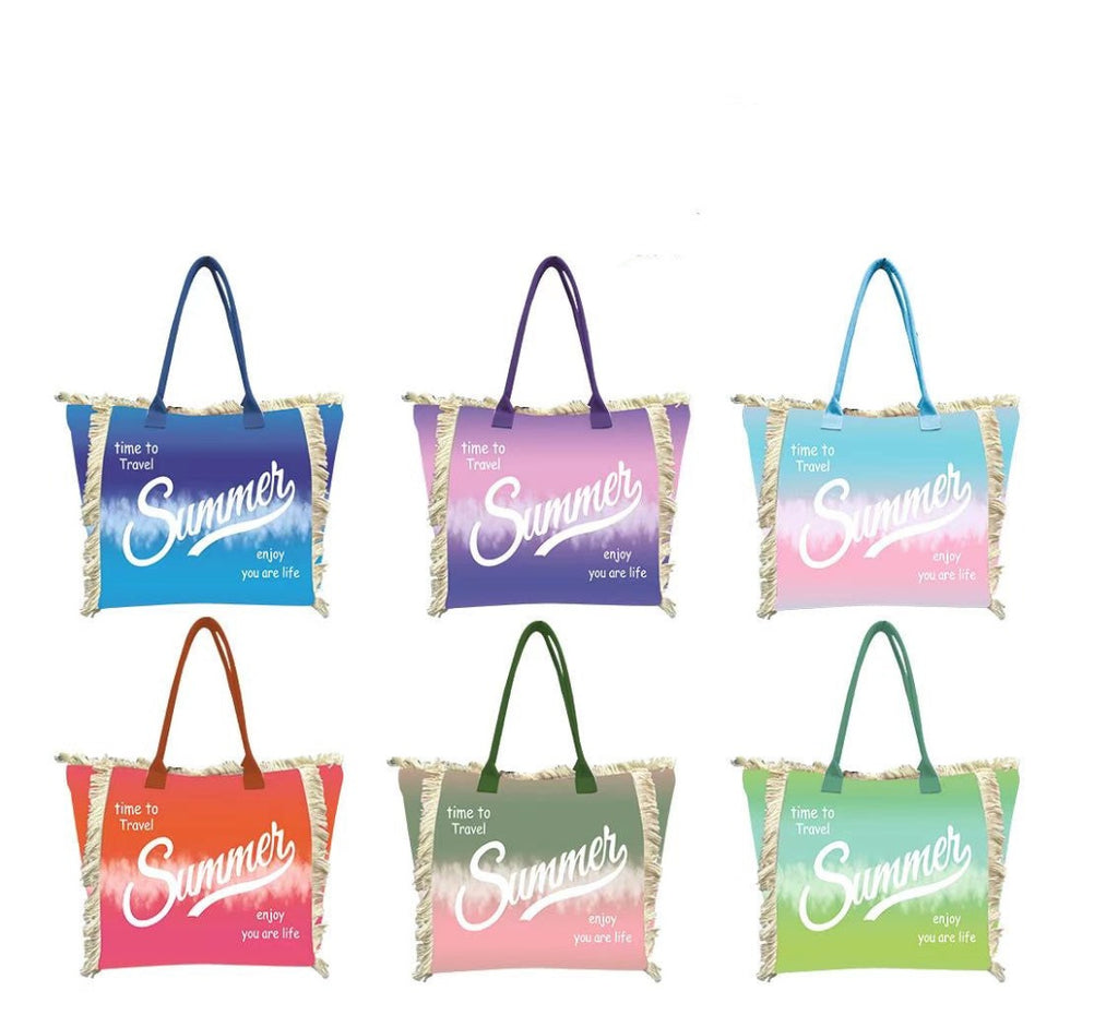 MEJORADA Bolso de Playa o piscina Grande - Diseño Verano, Ligera y Espaciosa (55x35x20 cm), TOTE BAG, Disponible en 6 Colores, Ideal para Viajes y Vacaciones