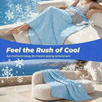 Colcha de Verano New Cool-Sense | Suave, con Relieve Ultrasónico, No se Decolora, Para Todas las Estaciones, Lavable a Máquina, Ideal para Dormitorio, Sala de Estar, Habitación de Invitados