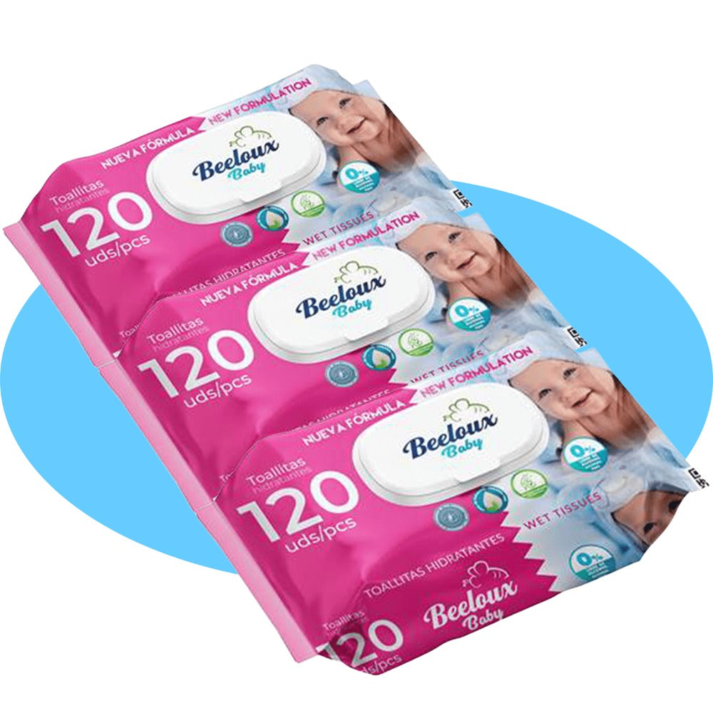 Toallitas Húmedas, Cuidado e Hidratación Profunda, Fibras Ultrasuaves ideales para Piel Sensible, Perfume Fresco, Packs de 3/6/9/12 Unidades, 360/720/1080/1440 Toallitas - Bestline