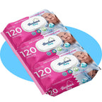 Toallitas Húmedas, Cuidado e Hidratación Profunda, Fibras Ultrasuaves ideales para Piel Sensible, Perfume Fresco, Packs de 3/6/9/12 Unidades, 360/720/1080/1440 Toallitas - Bestline