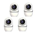 Cámara de seguridad inteligente para interiores, cámara IP inalámbrica con visión nocturna, seguimiento automático y detección de movimiento, WiFi de doble banda, aplicación móvil compatible, conector USB para monitor, vigilancia adecuada para smartphones