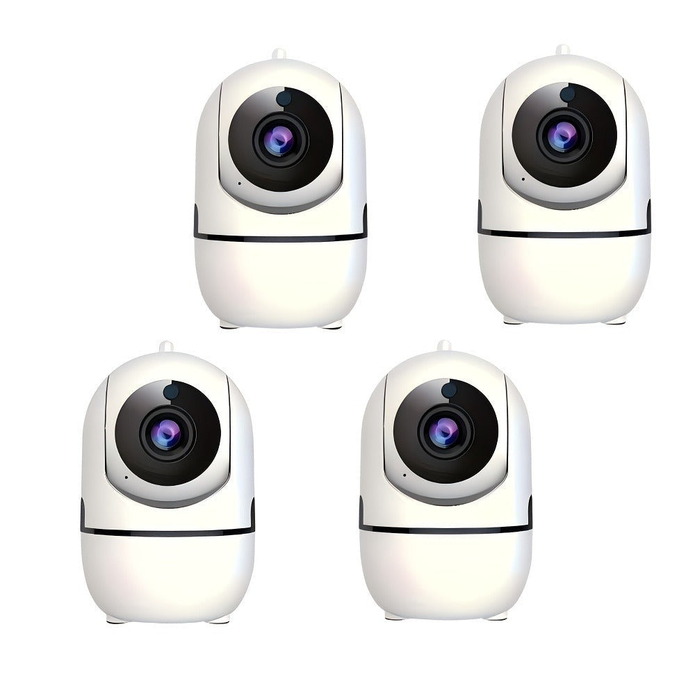 Cámara de seguridad inteligente para interiores, cámara IP inalámbrica con visión nocturna, seguimiento automático y detección de movimiento, WiFi de doble banda, aplicación móvil compatible, conector USB para monitor, vigilancia adecuada para smartphones