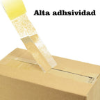 Cinta Embalaje Cinta Adhesiva (48mm 100yd) para Embalar Paquetes y Cajas de Envíos y Mudanzas Color Precinto Tranparente 6 Rollo