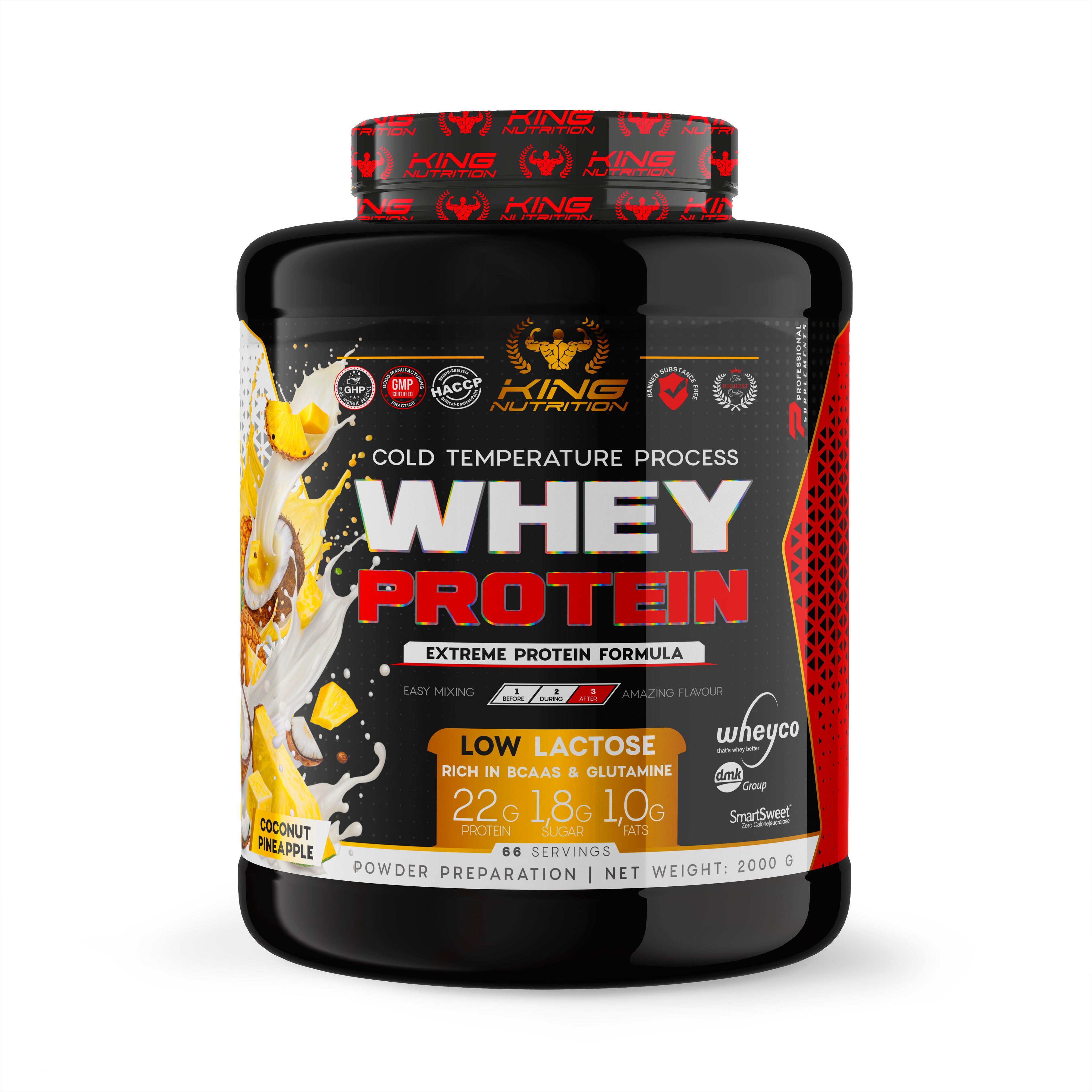 King Nutrition Whey 2kg Proteína de suero