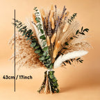 97 piezas de Cebada de las Pampas Boho, Guirnaldas Decorativas, Cebada Natural Seca, Flores Secas de Colas de Conejo, Perfectas para Bodas, Decoraciones de Fiesta Boho y Decoración de Mesa, Decoración del Hogar, Fiesta Rústica de Granja