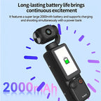 Cámara digital para fotografía y vídeo | 4.83 cm y 2000 mAh