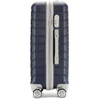 PROVITERA Conjunto de 4 maletas rígidas de ABS con estuche de belleza, maleta con asa telescópica y ruedas fáciles de rodar, carrito con cerradura y candado de código, equipaje de mano con diseño moderno ultra resistente