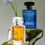 2 Frascos de Fragancia de Madera para Hombre, Combinación Fresca y Picante, Tono de Madera, Almizcle Azul Intenso, Madera Ambarina Fresca, Ideal para el Trabajo, Citas o Fiestas, Regalo para Novio, Barato pero con Fragancia Intensa, Colonia para Hombre de