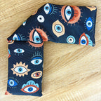 Bolsas térmicas de semillas para microondas, tamaño 50×12 cm, bolsas multifuncionales de terapia fría y calor, aptas para calentar en microondas y enfriar en nevera.